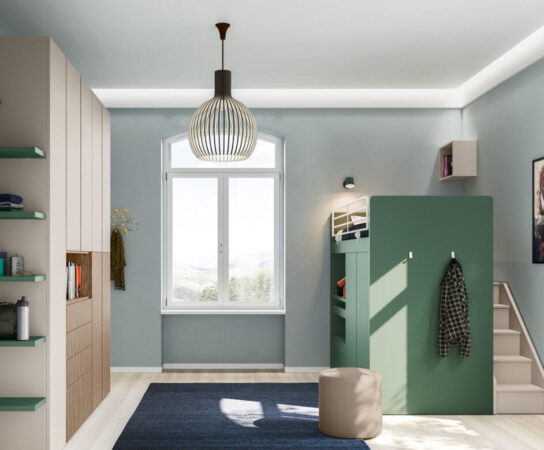 Cameretta a soppalco Evo 2